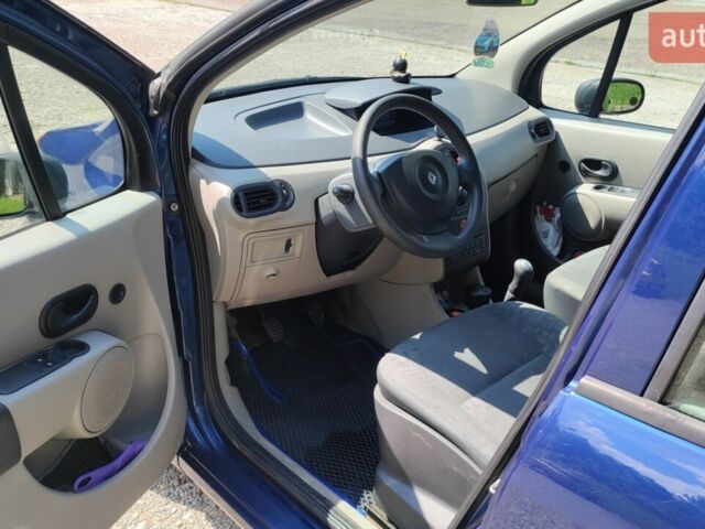 Синий Рено Модус, объемом двигателя 1.2 л и пробегом 228 тыс. км за 3900 $, фото 13 на Automoto.ua