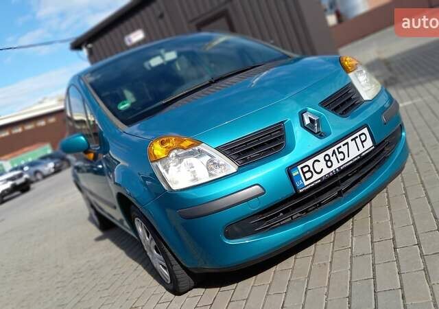 Синий Рено Модус, объемом двигателя 1.6 л и пробегом 171 тыс. км за 5400 $, фото 1 на Automoto.ua