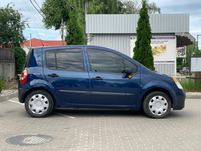 Синий Рено Модус, объемом двигателя 1.1 л и пробегом 210 тыс. км за 3488 $, фото 3 на Automoto.ua