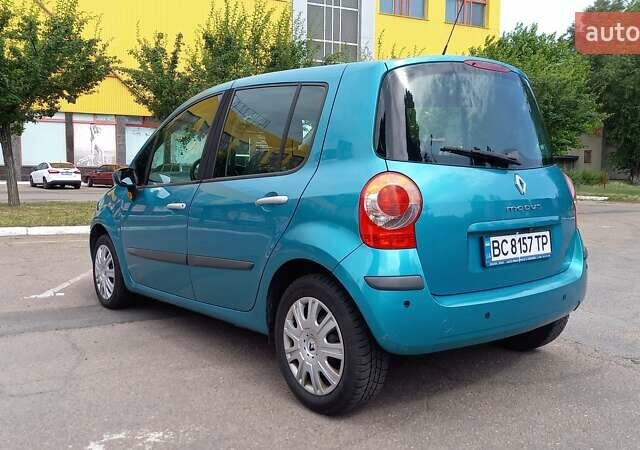 Синий Рено Модус, объемом двигателя 1.6 л и пробегом 170 тыс. км за 5500 $, фото 8 на Automoto.ua