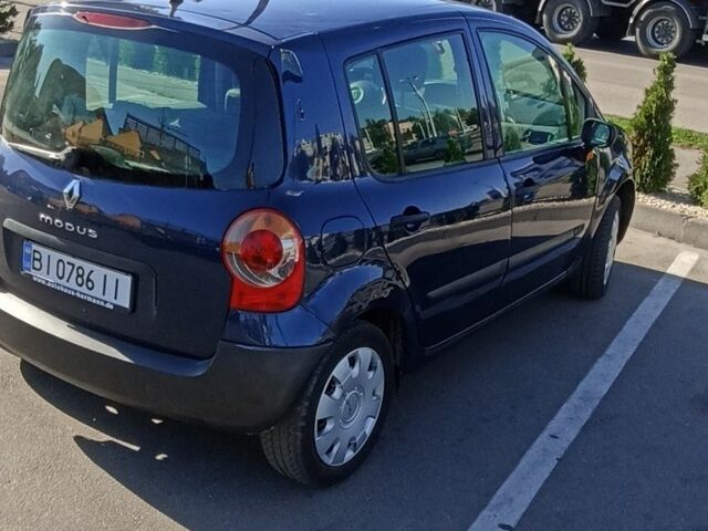 Синій Рено Модус, об'ємом двигуна 1.1 л та пробігом 205 тис. км за 3700 $, фото 2 на Automoto.ua