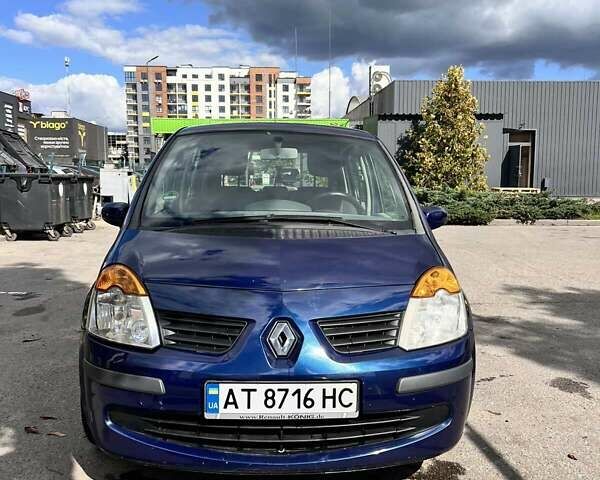 Синий Рено Модус, объемом двигателя 1.6 л и пробегом 163 тыс. км за 3800 $, фото 1 на Automoto.ua