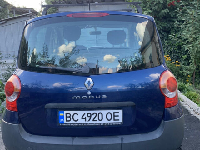 Синій Рено Модус, об'ємом двигуна 1.1 л та пробігом 209 тис. км за 4000 $, фото 3 на Automoto.ua