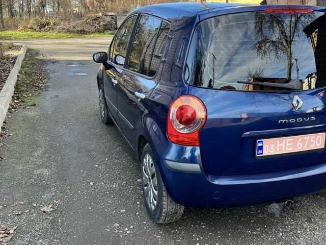 Синій Рено Модус, об'ємом двигуна 1.4 л та пробігом 198 тис. км за 4699 $, фото 2 на Automoto.ua