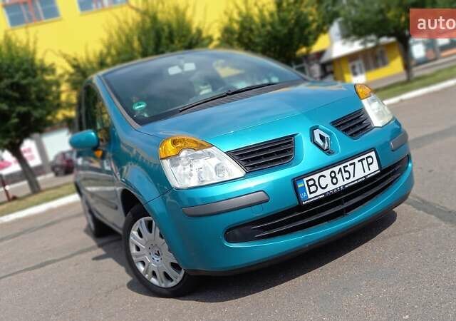 Синий Рено Модус, объемом двигателя 1.6 л и пробегом 170 тыс. км за 5500 $, фото 1 на Automoto.ua