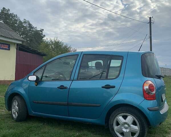 Синий Рено Модус, объемом двигателя 1.6 л и пробегом 193 тыс. км за 4100 $, фото 5 на Automoto.ua