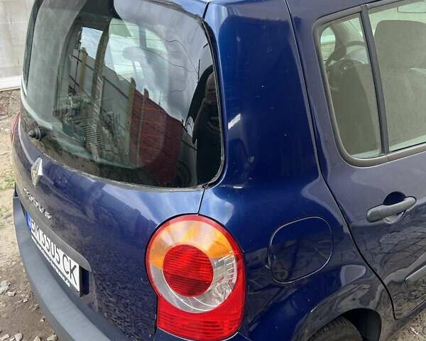 Синий Рено Модус, объемом двигателя 1.1 л и пробегом 204 тыс. км за 2950 $, фото 4 на Automoto.ua