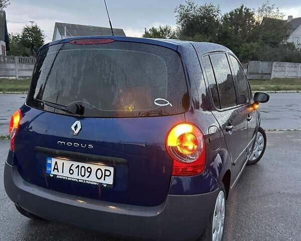 Синій Рено Модус, об'ємом двигуна 1.1 л та пробігом 138 тис. км за 3950 $, фото 5 на Automoto.ua