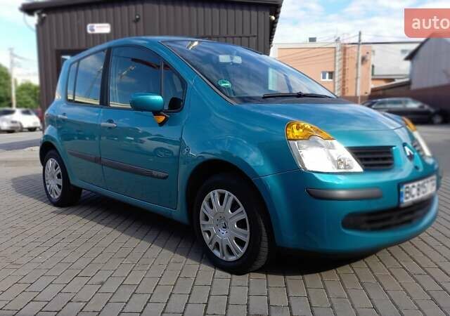 Синий Рено Модус, объемом двигателя 1.6 л и пробегом 171 тыс. км за 5400 $, фото 4 на Automoto.ua