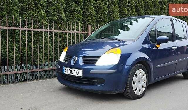 Синий Рено Модус, объемом двигателя 1.46 л и пробегом 230 тыс. км за 4200 $, фото 7 на Automoto.ua