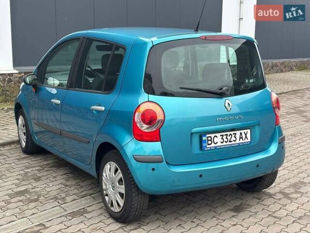 Синий Рено Модус, объемом двигателя 1.6 л и пробегом 167 тыс. км за 4800 $, фото 5 на Automoto.ua