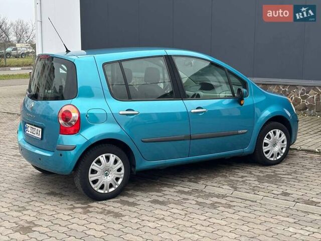 Синий Рено Модус, объемом двигателя 1.6 л и пробегом 167 тыс. км за 4800 $, фото 1 на Automoto.ua