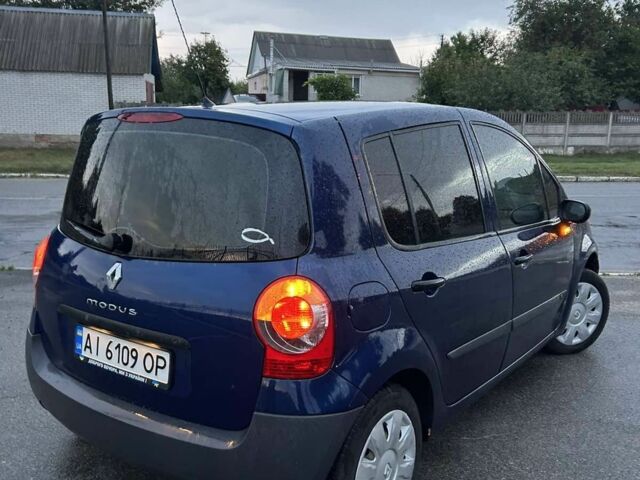 Синій Рено Модус, об'ємом двигуна 1.1 л та пробігом 138 тис. км за 3700 $, фото 5 на Automoto.ua