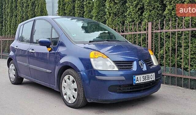 Синий Рено Модус, объемом двигателя 1.46 л и пробегом 230 тыс. км за 4200 $, фото 12 на Automoto.ua