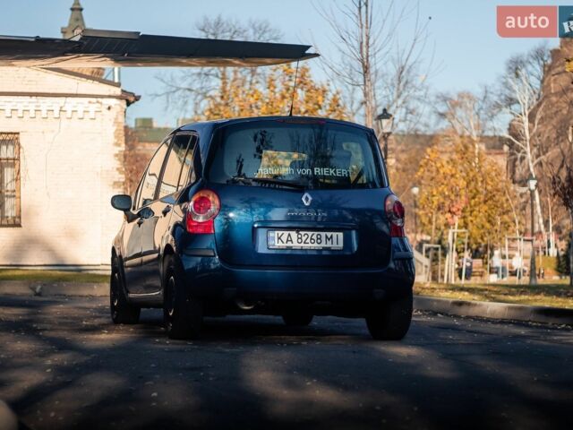 Синій Рено Модус, об'ємом двигуна 1.6 л та пробігом 205 тис. км за 4500 $, фото 4 на Automoto.ua