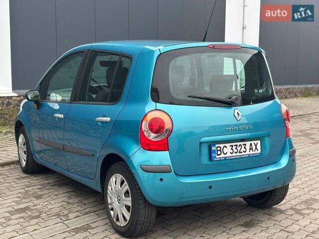 Синий Рено Модус, объемом двигателя 1.6 л и пробегом 167 тыс. км за 4800 $, фото 3 на Automoto.ua
