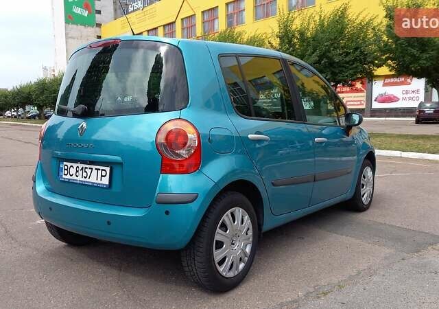 Синий Рено Модус, объемом двигателя 1.6 л и пробегом 170 тыс. км за 5500 $, фото 7 на Automoto.ua