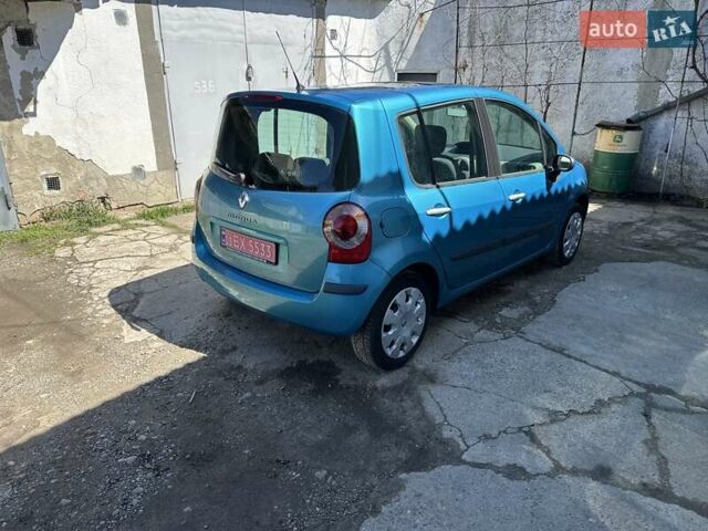 Синий Рено Модус, объемом двигателя 1.2 л и пробегом 180 тыс. км за 4100 $, фото 13 на Automoto.ua