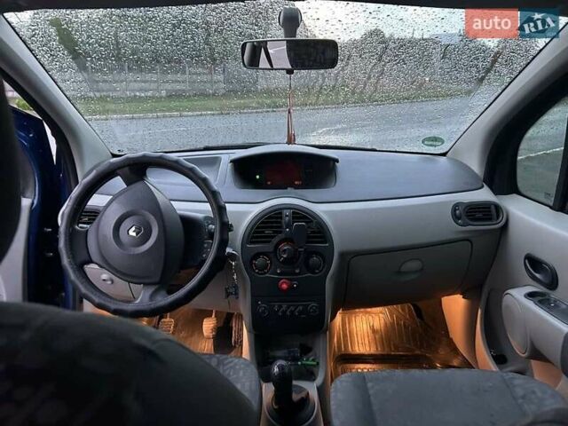 Синій Рено Модус, об'ємом двигуна 1.1 л та пробігом 138 тис. км за 3950 $, фото 10 на Automoto.ua