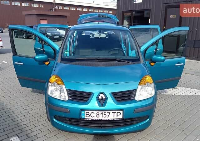 Синий Рено Модус, объемом двигателя 1.6 л и пробегом 171 тыс. км за 5400 $, фото 3 на Automoto.ua