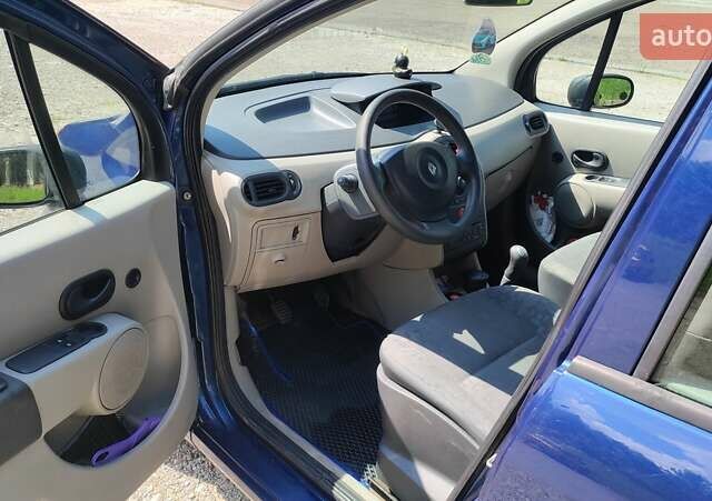 Синий Рено Модус, объемом двигателя 1.1 л и пробегом 223 тыс. км за 4150 $, фото 10 на Automoto.ua