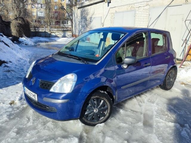Синій Рено Модус, об'ємом двигуна 1.1 л та пробігом 230 тис. км за 3150 $, фото 3 на Automoto.ua