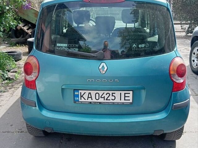Синій Рено Модус, об'ємом двигуна 1.5 л та пробігом 205 тис. км за 3800 $, фото 2 на Automoto.ua