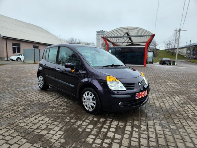 Синий Рено Модус, объемом двигателя 1.6 л и пробегом 204 тыс. км за 4650 $, фото 1 на Automoto.ua