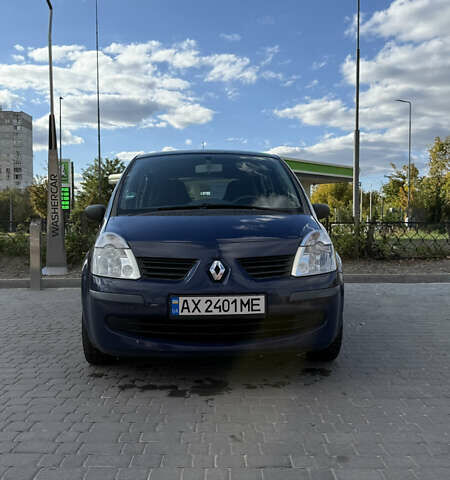 Синий Рено Модус, объемом двигателя 1.2 л и пробегом 234 тыс. км за 3500 $, фото 2 на Automoto.ua