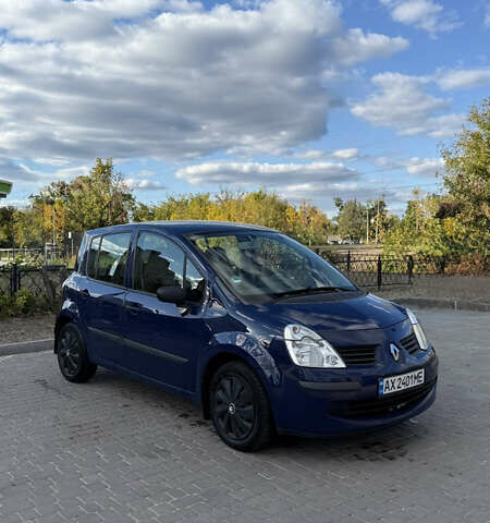 Синий Рено Модус, объемом двигателя 1.2 л и пробегом 234 тыс. км за 3500 $, фото 3 на Automoto.ua