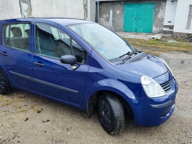 Синий Рено Модус, объемом двигателя 1.1 л и пробегом 230 тыс. км за 3700 $, фото 3 на Automoto.ua