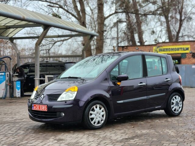 Синий Рено Модус, объемом двигателя 1.6 л и пробегом 204 тыс. км за 4650 $, фото 4 на Automoto.ua