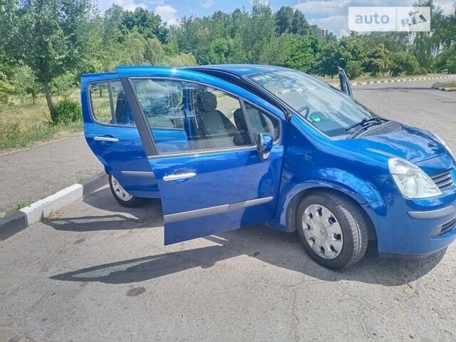 Синий Рено Модус, объемом двигателя 1.2 л и пробегом 176 тыс. км за 4300 $, фото 4 на Automoto.ua