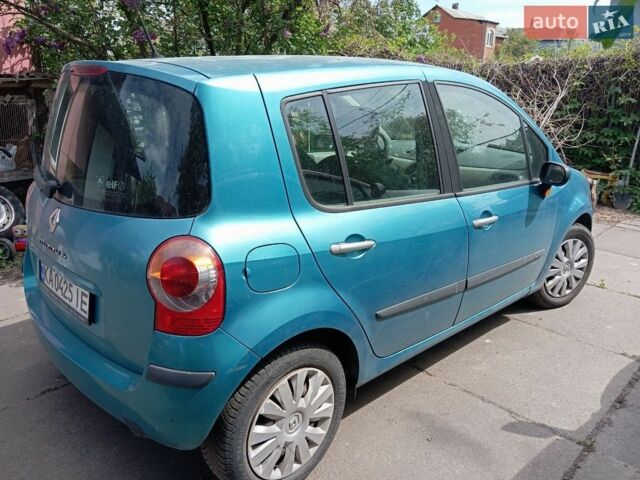 Синий Рено Модус, объемом двигателя 1.5 л и пробегом 205 тыс. км за 3800 $, фото 3 на Automoto.ua