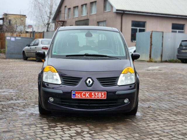 Синий Рено Модус, объемом двигателя 1.6 л и пробегом 204 тыс. км за 4650 $, фото 6 на Automoto.ua