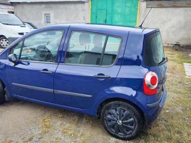 Синий Рено Модус, объемом двигателя 1.1 л и пробегом 230 тыс. км за 3700 $, фото 4 на Automoto.ua