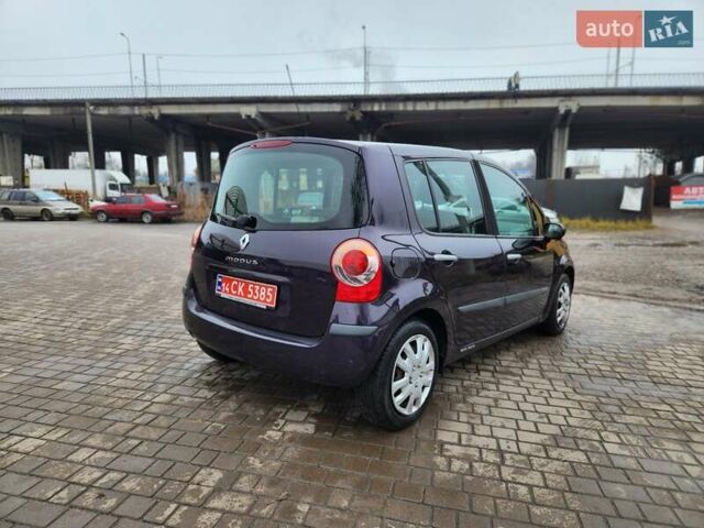 Синій Рено Модус, об'ємом двигуна 1.6 л та пробігом 204 тис. км за 4850 $, фото 12 на Automoto.ua