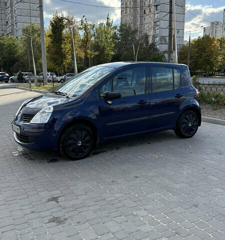 Синий Рено Модус, объемом двигателя 1.2 л и пробегом 234 тыс. км за 3500 $, фото 1 на Automoto.ua