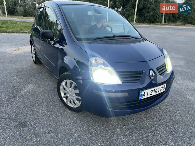 Синий Рено Модус, объемом двигателя 1.46 л и пробегом 206 тыс. км за 5750 $, фото 1 на Automoto.ua