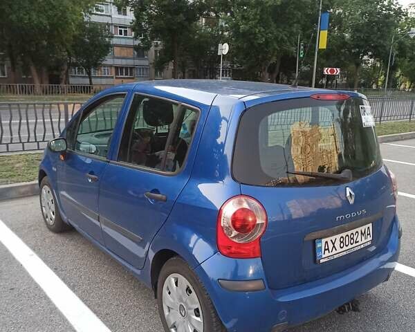 Синій Рено Модус, об'ємом двигуна 1.2 л та пробігом 200 тис. км за 4000 $, фото 4 на Automoto.ua