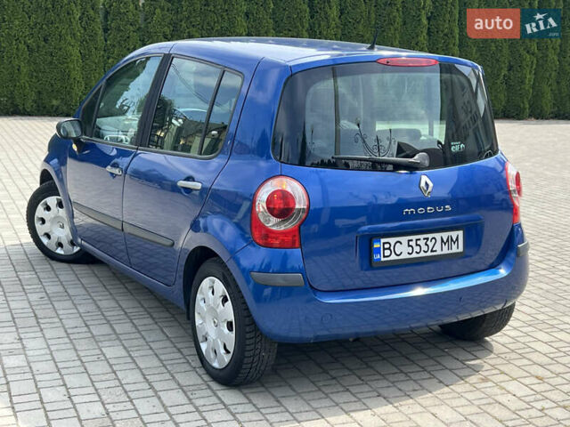Синій Рено Модус, об'ємом двигуна 1.6 л та пробігом 211 тис. км за 5600 $, фото 10 на Automoto.ua