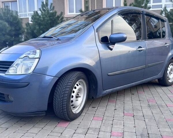 Синий Рено Модус, объемом двигателя 1.46 л и пробегом 160 тыс. км за 5200 $, фото 1 на Automoto.ua