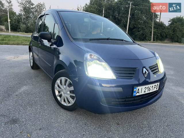 Синий Рено Модус, объемом двигателя 1.46 л и пробегом 206 тыс. км за 5750 $, фото 2 на Automoto.ua