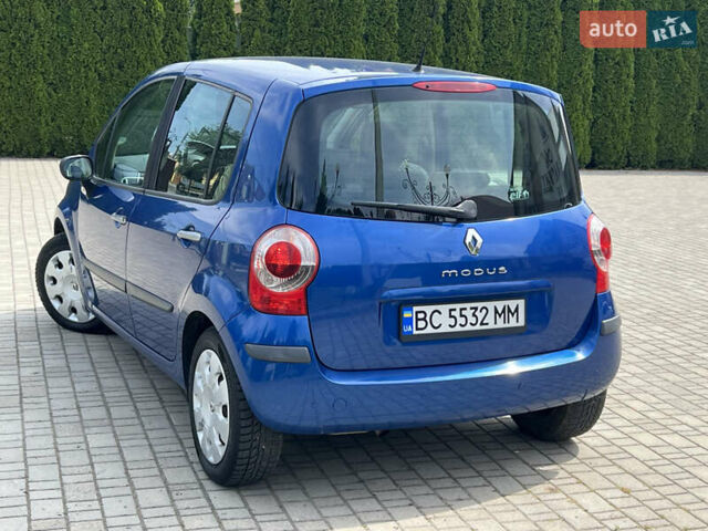Синій Рено Модус, об'ємом двигуна 1.6 л та пробігом 211 тис. км за 5600 $, фото 9 на Automoto.ua