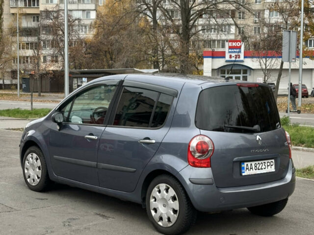 Синий Рено Модус, объемом двигателя 1.6 л и пробегом 190 тыс. км за 5000 $, фото 6 на Automoto.ua