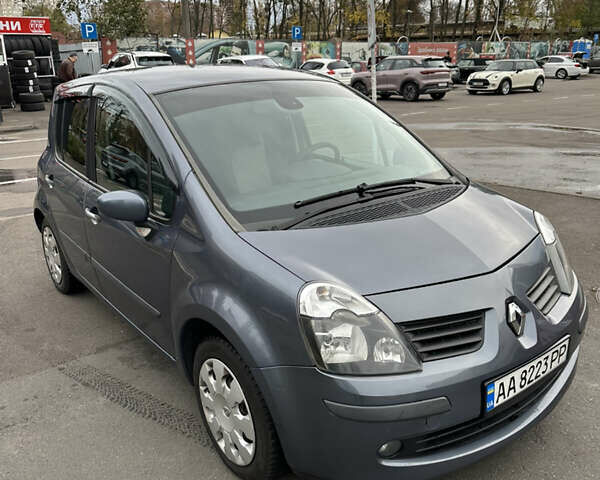Синий Рено Модус, объемом двигателя 1.6 л и пробегом 181 тыс. км за 6250 $, фото 2 на Automoto.ua