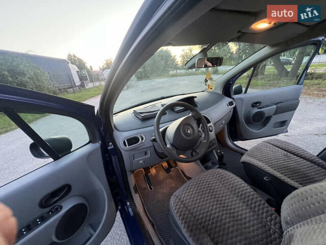 Синий Рено Модус, объемом двигателя 1.46 л и пробегом 206 тыс. км за 4350 $, фото 12 на Automoto.ua