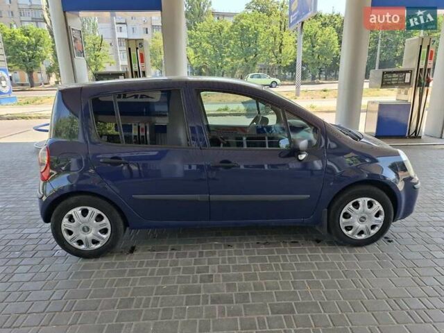 Синий Рено Модус, объемом двигателя 1.46 л и пробегом 202 тыс. км за 5800 $, фото 5 на Automoto.ua
