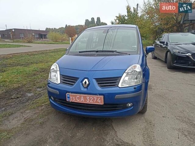Синий Рено Модус, объемом двигателя 1.4 л и пробегом 178 тыс. км за 3200 $, фото 7 на Automoto.ua