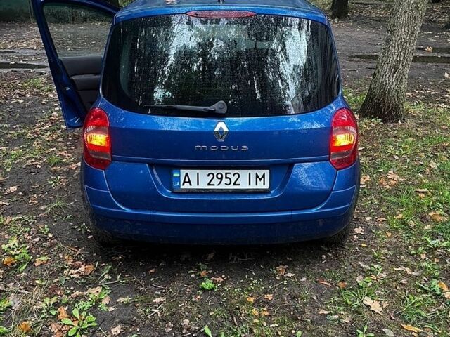 Синій Рено Модус, об'ємом двигуна 1.6 л та пробігом 145 тис. км за 5700 $, фото 1 на Automoto.ua